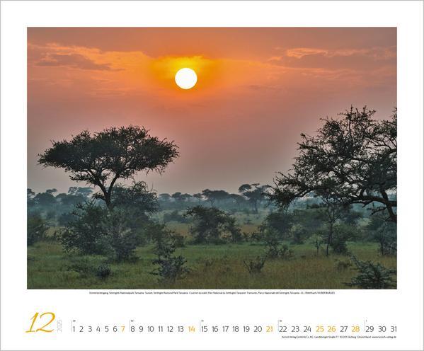 Bild: 9783731879244 | Faszination Afrika 2025 | Verlag Korsch | Kalender | Spiralbindung