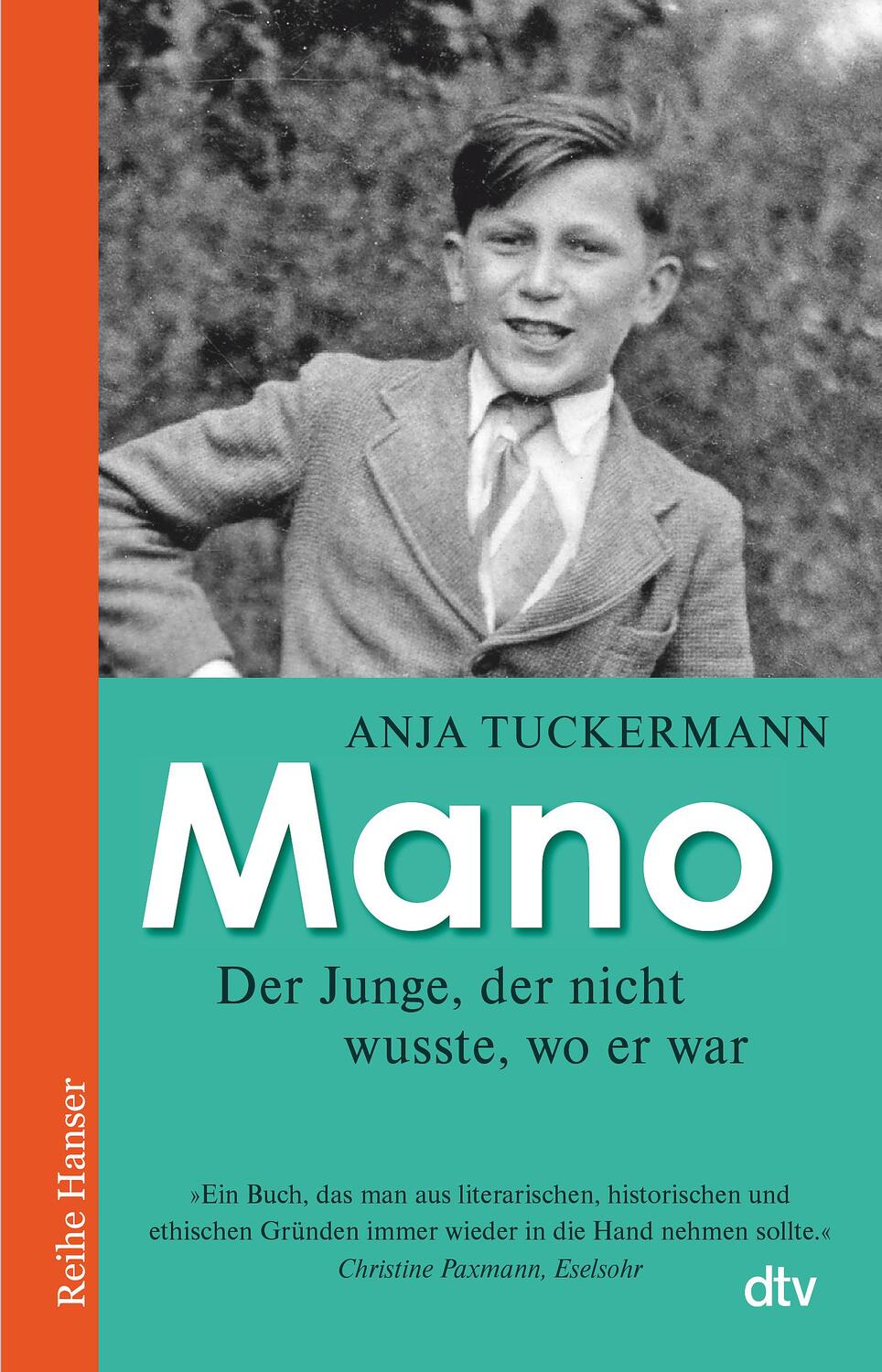 Cover: 9783423627603 | Mano Der Junge, der nicht wusste, wo er war | Anja Tuckermann | Buch