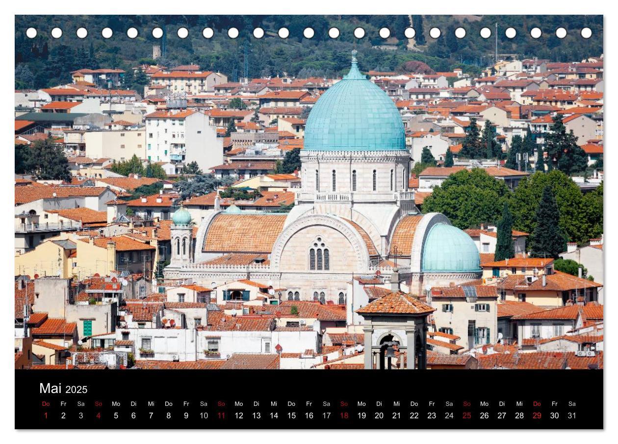 Bild: 9783435721191 | Florenz (Tischkalender 2025 DIN A5 quer), CALVENDO Monatskalender