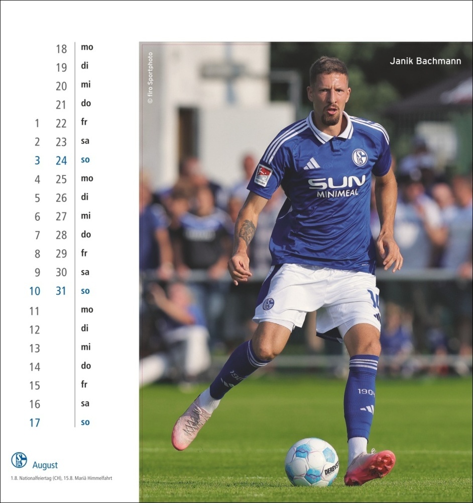 Bild: 9783756409211 | Schalke 04 Postkartenkalender 2025 | Kalender | Spiralbindung | 13 S.