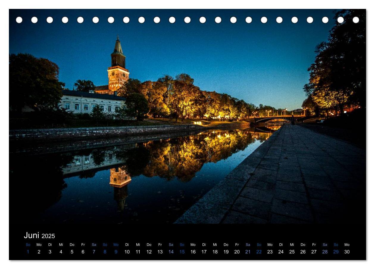 Bild: 9783435774913 | Turku / Finnland (Tischkalender 2025 DIN A5 quer), CALVENDO...