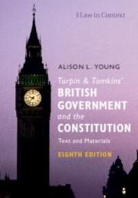 Cover: 9781108707381 | Turpin and Tomkins' British Government and the Constitution | Young