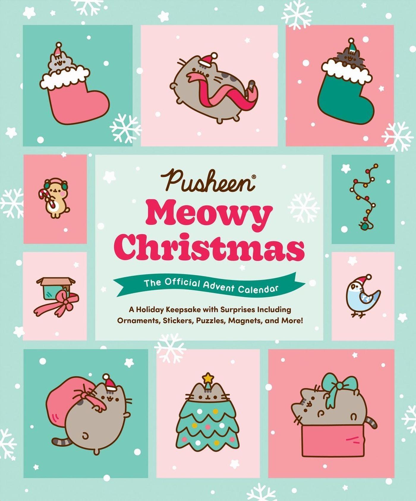 Cover: 9780762486250 | Pusheen Meowy Christmas: The Official Advent Calendar | Claire Belton