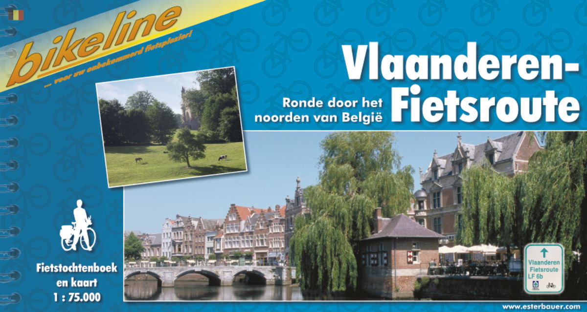 Cover: 9783850002325 | Vlaanderen-Fietsroute | Ronde door het noorden van Belgie. 798 km
