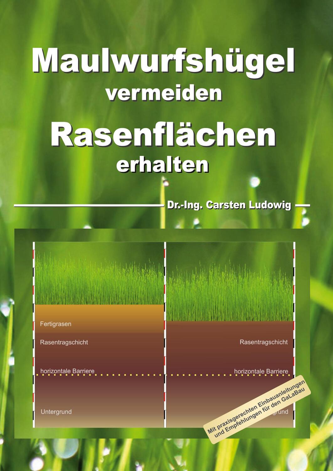 Cover: 9783000652677 | Maulwurfshügel vermeiden Rasenflächen erhalten | Carsten Ludowig