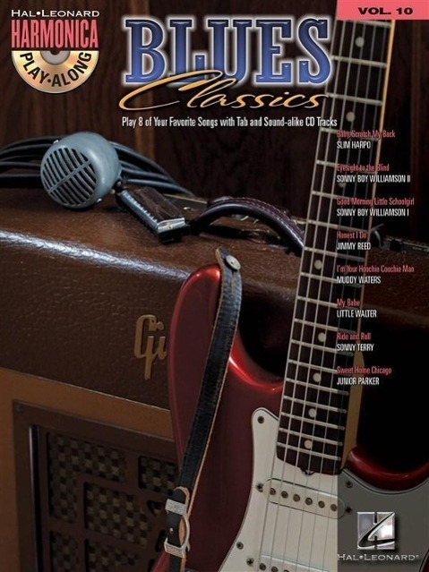 Cover: 884088141769 | Blues Classics | Harmonica Play-Along Volume 10 | Taschenbuch | 2012