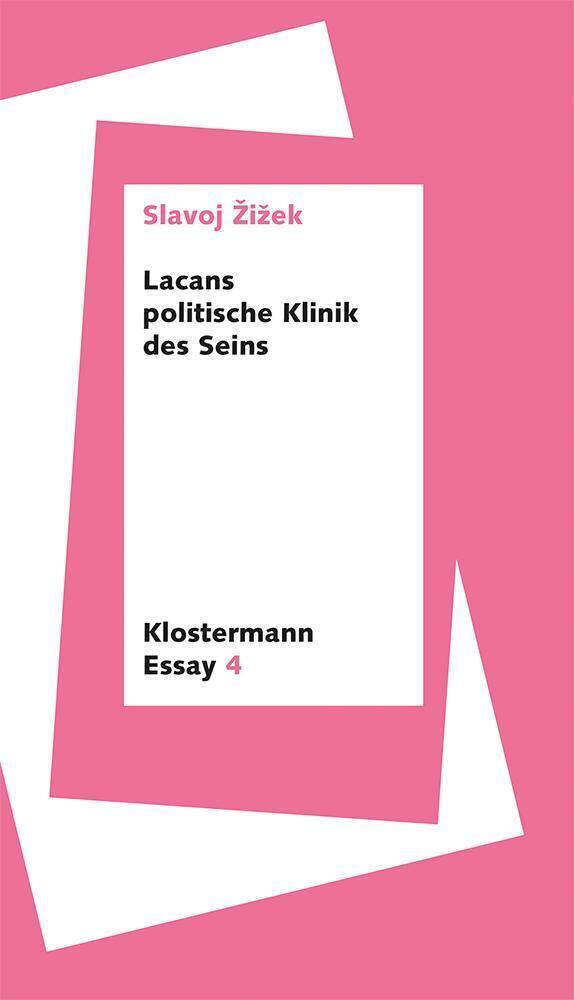 Cover: 9783465044185 | Lacans politische Klinik | Slavoj Zizek | Taschenbuch | 88 S. | 2020