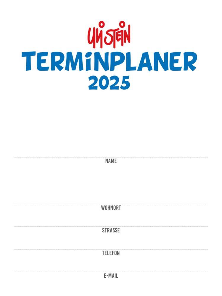 Bild: 9783830321767 | Uli Stein Terminplaner 2025: Taschenkalender | Uli Stein | Kalender