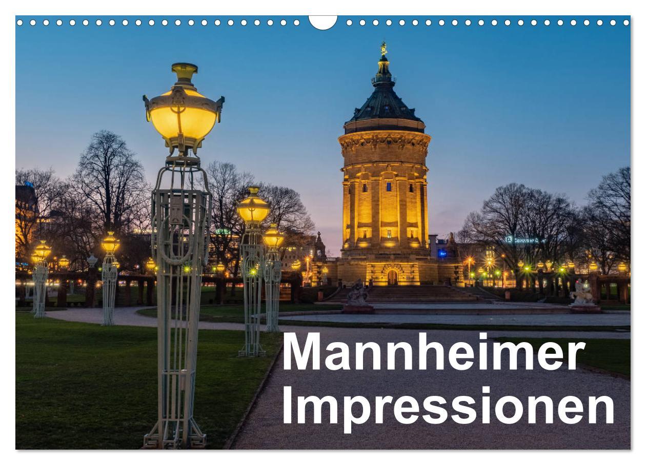 Cover: 9783435184460 | Mannheimer Impressionen. (Wandkalender 2025 DIN A3 quer), CALVENDO...