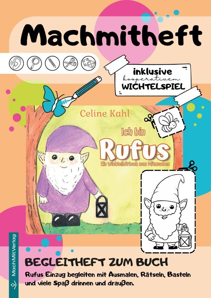 Cover: 9783911654005 | Ich bin Rufus: MachMitHeft | Begleitheft zum Wichtelbuch | Taschenbuch