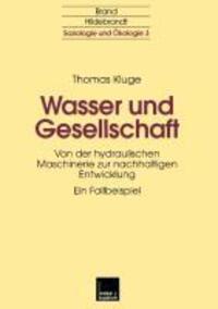 Cover: 9783810025395 | Wasser und Gesellschaft | Thomas Kluge | Taschenbuch | Paperback