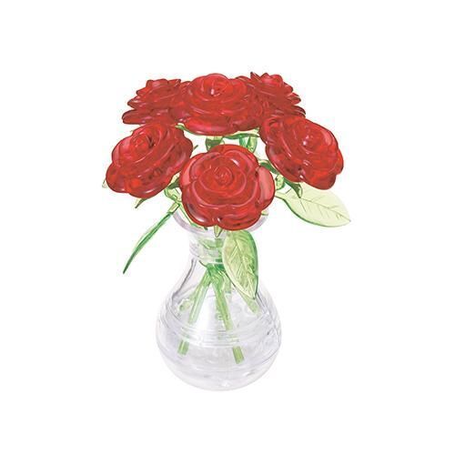 Cover: 4018928591711 | 6 rote Rosen in der Vase (Puzzle) | Spiel | In Spielebox | 2017