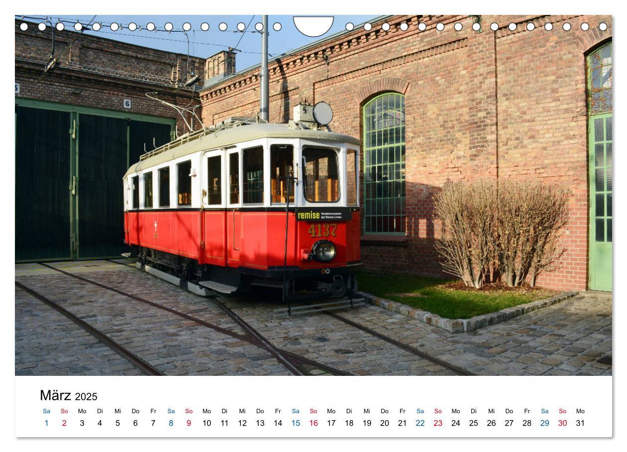 Bild: 9783435334902 | Mit der Bim durch Wien - Die Wiener Straßenbahn (Wandkalender 2025...