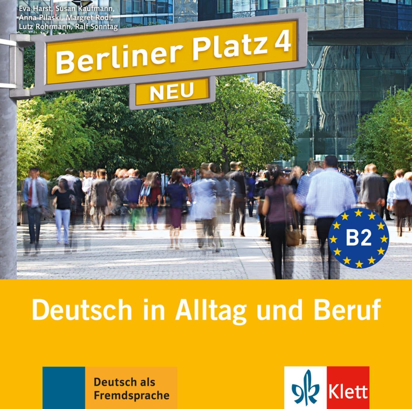 Cover: 9783126060790 | Berliner Platz 4 NEU - 2 Audio-CDs zum Lehrbuchteil | Harst | Audio-CD