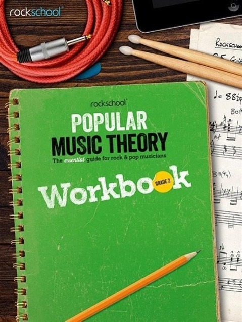 Cover: 9781908920713 | Rockschool | Popular Music Theory Workbook Grade 2 | Nik Preston