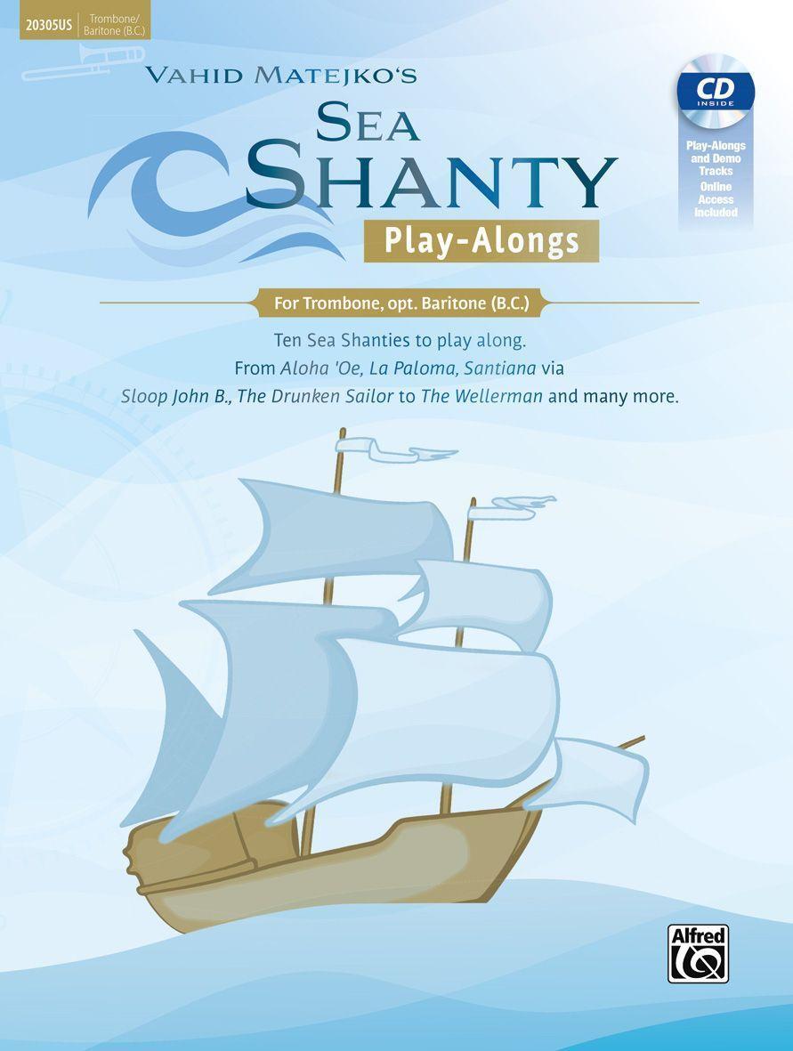 Cover: 9783947998531 | Sea Shanty Play-Alongs for Trombone, opt. Baritone B.C. | Matejko