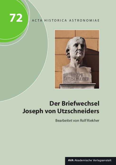 Cover: 9783944913643 | Der Briefwechsel Joseph von Utzschneiders | Rolf Riekher (u. a.) | AVA