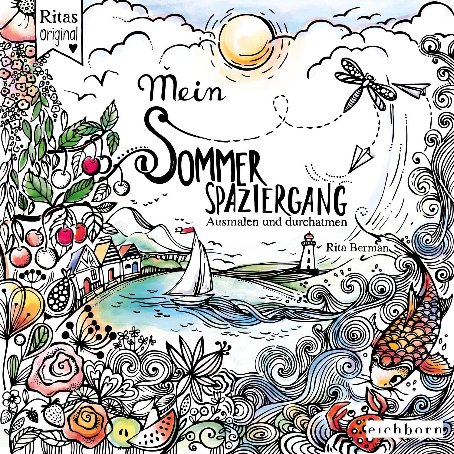 Cover: 9783404609291 | Mein Sommerspaziergang | Ausmalen und durchatmen | Rita Berman | Buch
