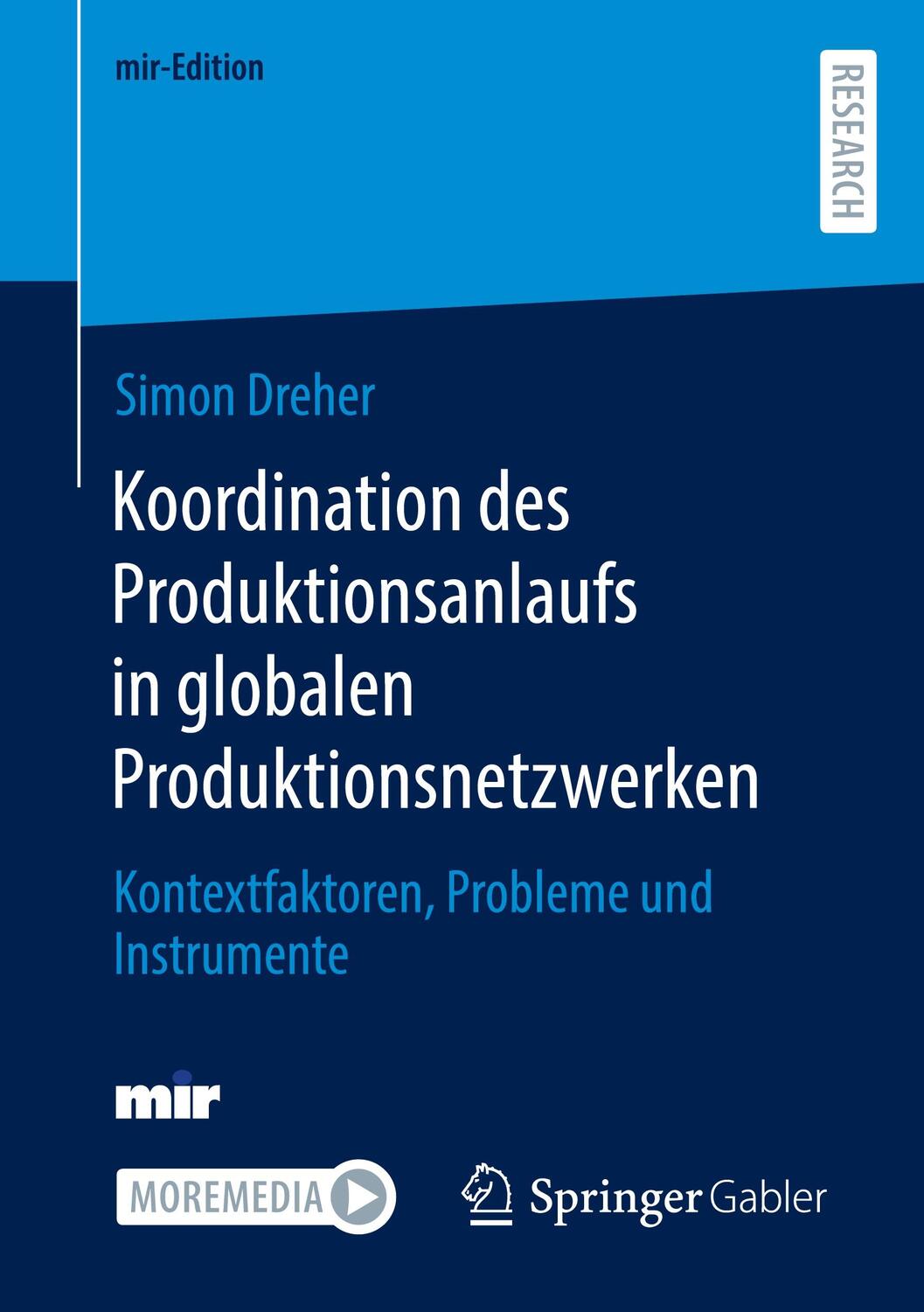 Cover: 9783658439194 | Koordination des Produktionsanlaufs in globalen Produktionsnetzwerken