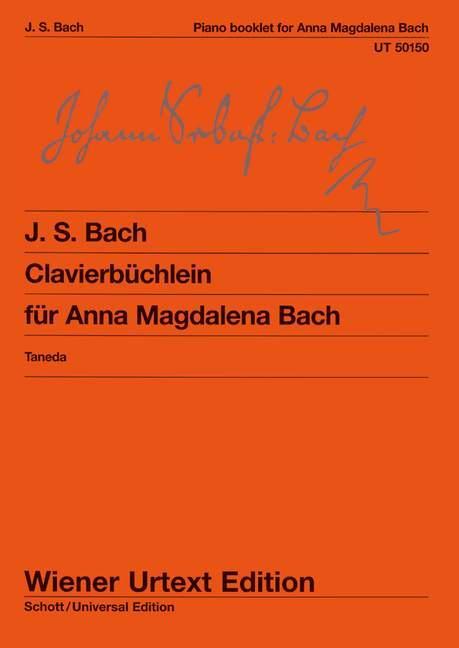 Cover: 9783850555661 | Clavierbüchlein der Anna Magdalena Bach | Naoyuki Taneda | Broschüre