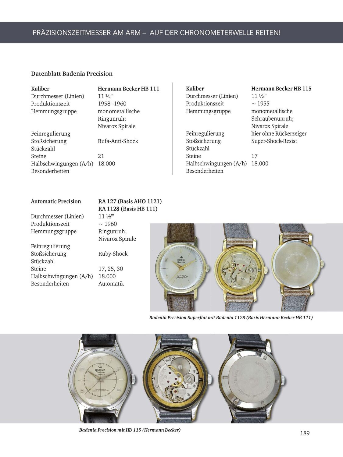 Bild: 9783866462205 | Deutsche Armbandchronometer und Qualitätsuhren 1935 - 1980 | Buch