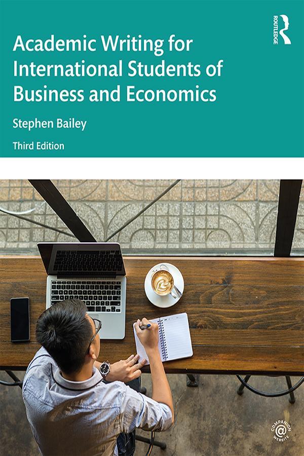 Cover: 9780367280314 | Academic Writing for International Students of Business and Economics