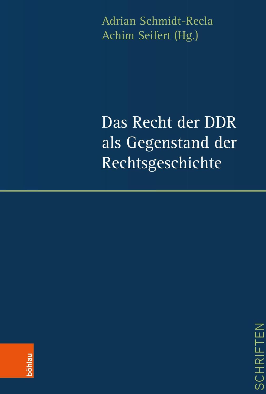 Cover: 9783412519452 | Das Recht der DDR als Gegenstand der Rechtsgeschichte | Buch | 197 S.