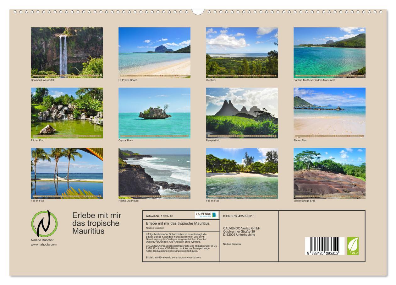 Bild: 9783435095315 | Erlebe mit mir das tropische Mauritius (hochwertiger Premium...