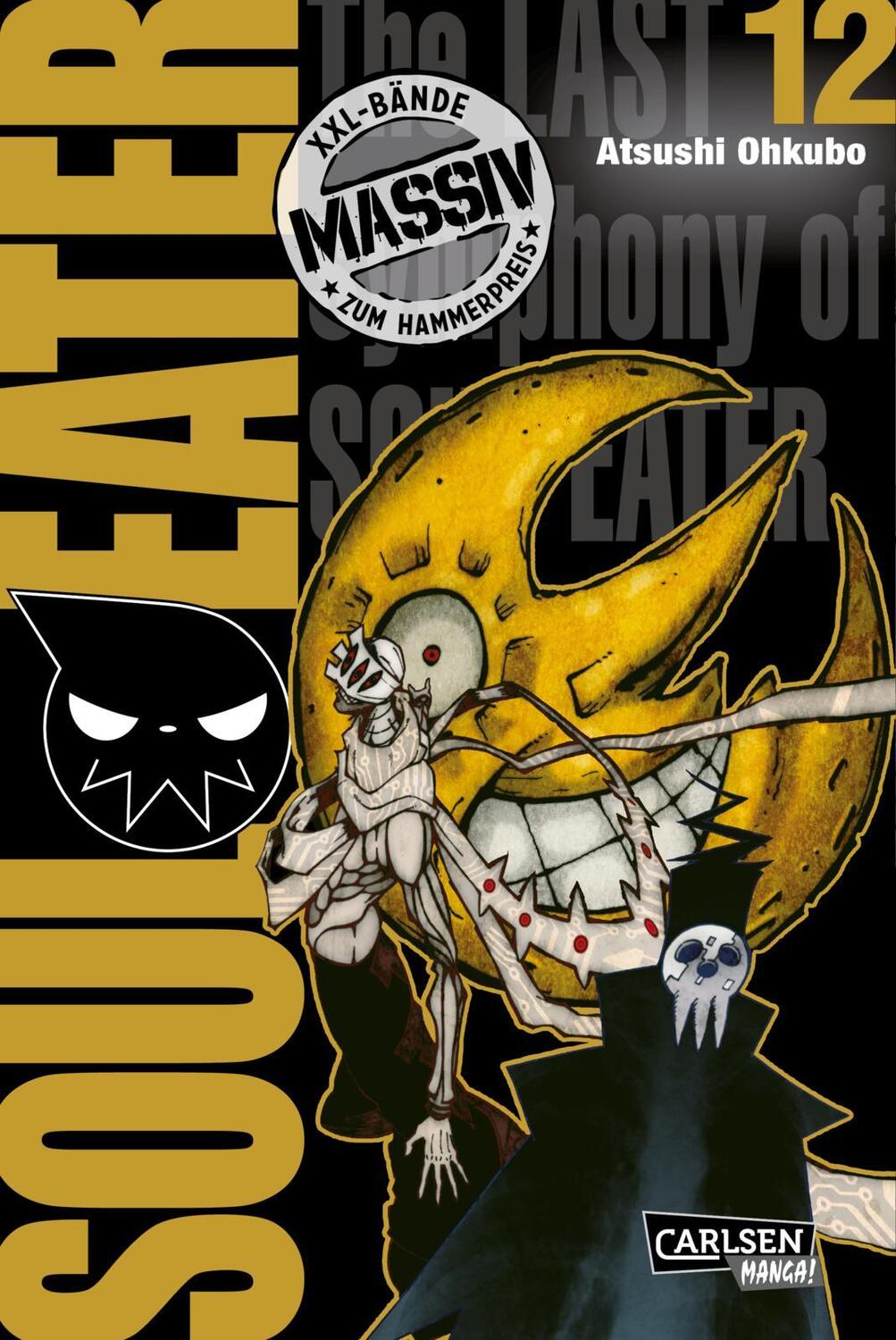 Cover: 9783551029720 | Soul Eater Massiv 12 | Düstere Manga Fantasy-Action im Sammelband
