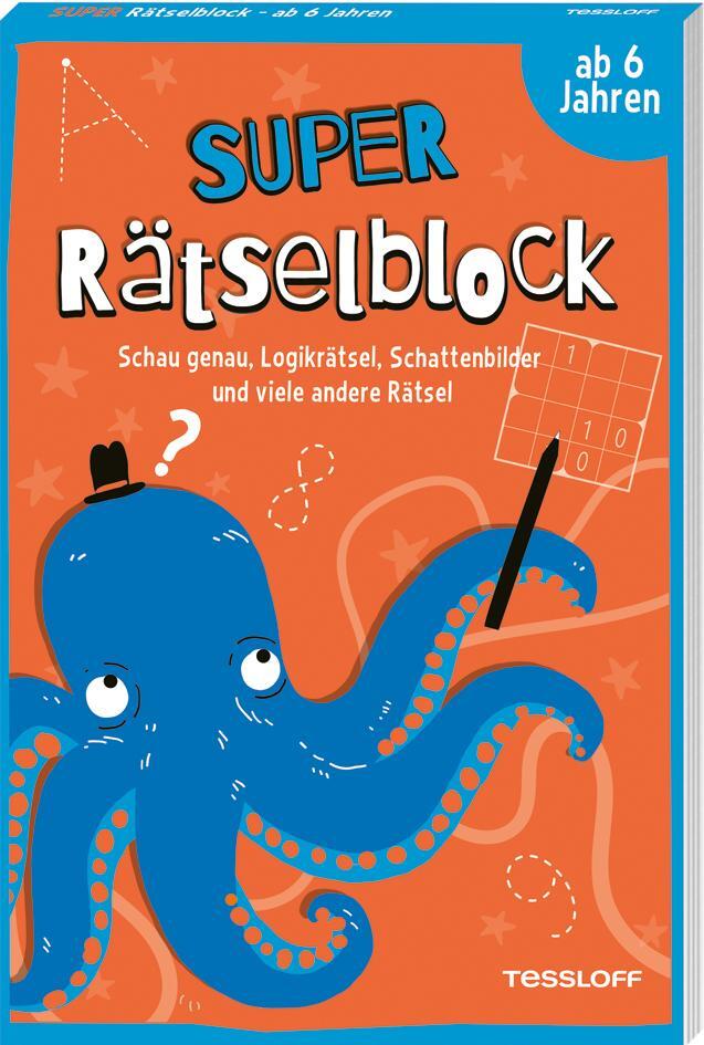 Cover: 9783788645069 | Super Rätselblock ab 6 Jahren. Schau genau, Logikrätsel,...