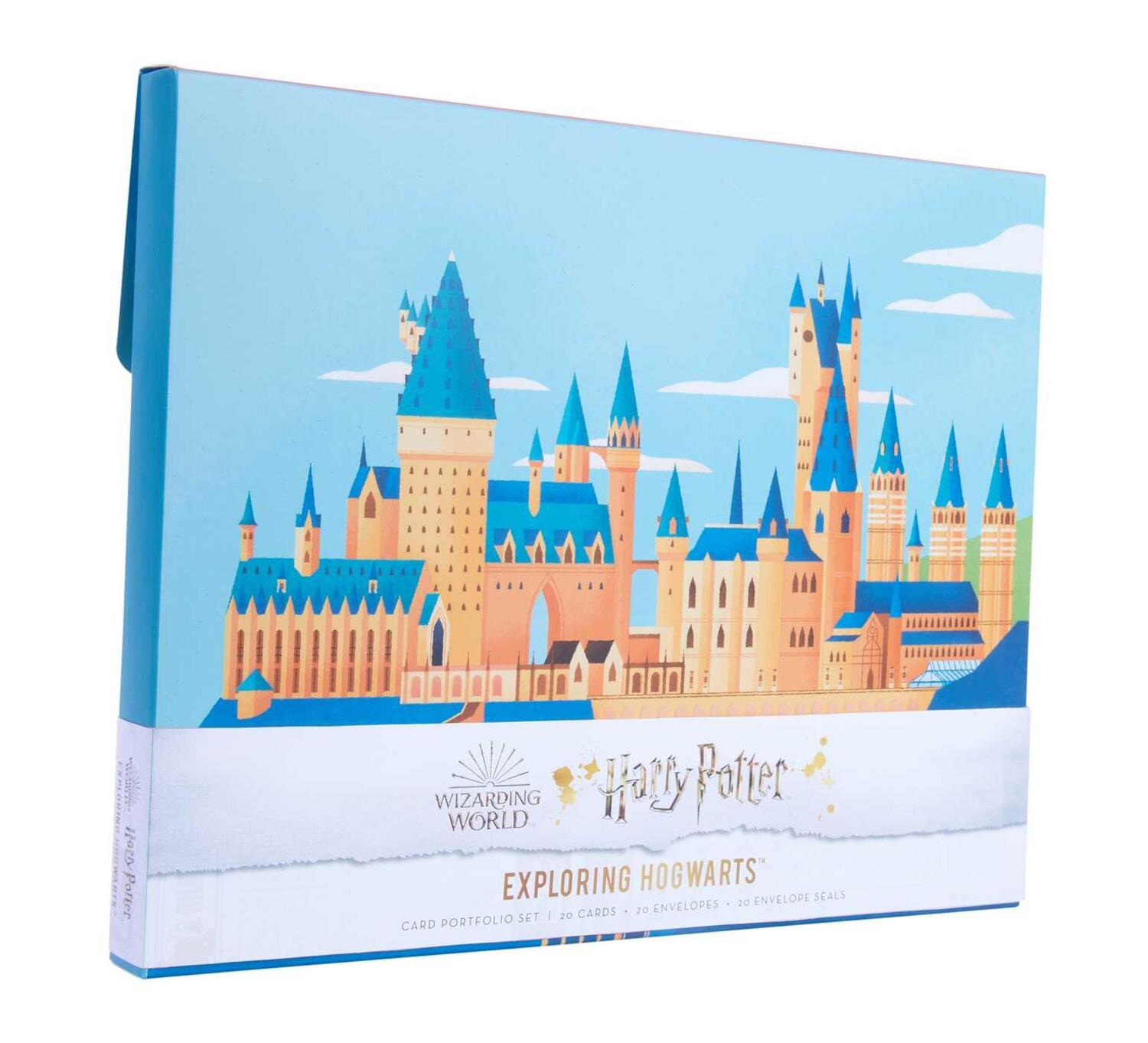 Cover: 9781647220761 | Harry Potter: Exploring Hogwarts (Tm) Card Portfolio Set (Set of 20...