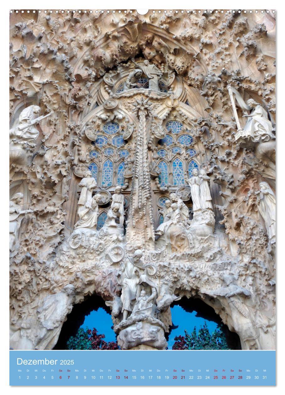 Bild: 9783435910380 | Sagrada Família - Gaudís unvollendetes Meisterwerk (Wandkalender...