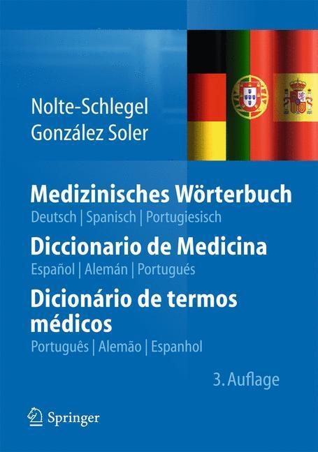 Cover: 9783642402432 | Medizinisches Wörterbuch/Diccionario de Medicina/Dicionário de...