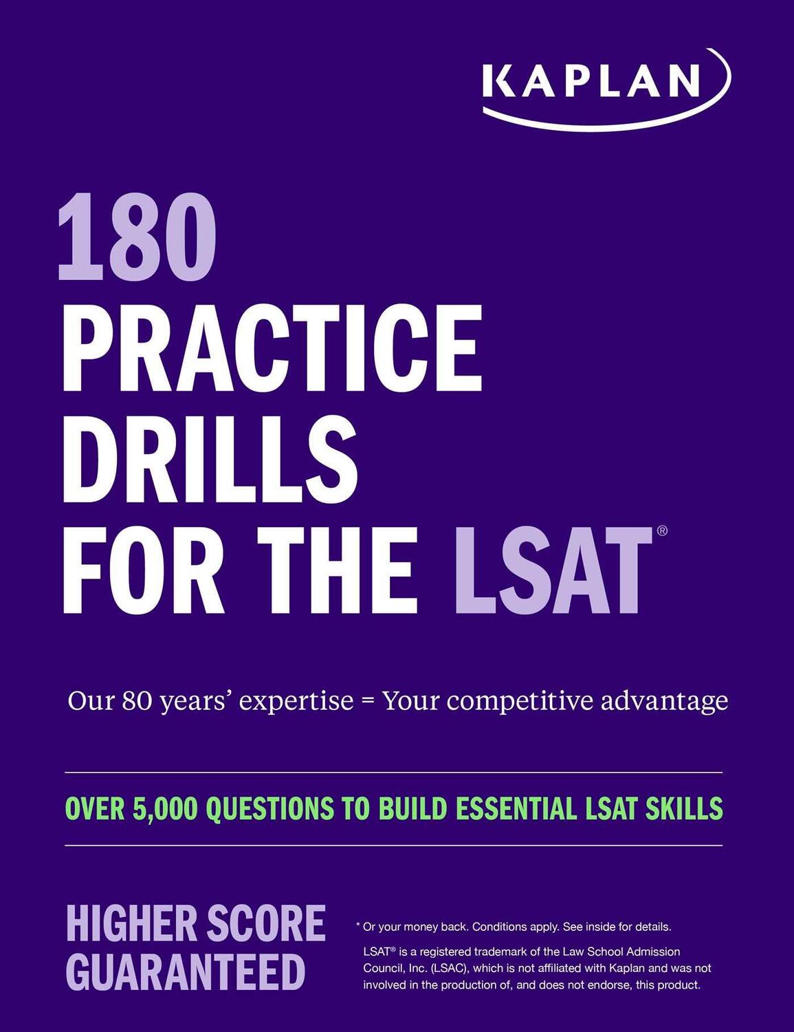 Cover: 9781506287249 | 180 Practice Drills for the LSAT: Over 5,000 questions to build...