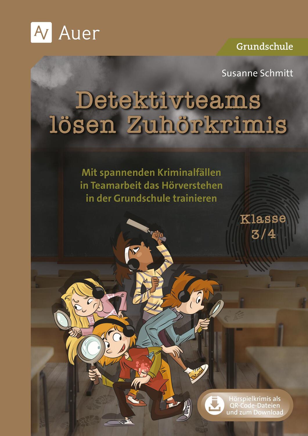 Cover: 9783403088806 | Detektivteams lösen Zuhörkrimis - Klasse 3-4 | Susanne Schmitt | 2023
