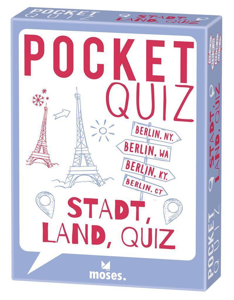 Cover: 9783964550620 | Pocket Quiz Stadt, Land, Quiz | Nicola Berger | Spiel | Pocket Quiz