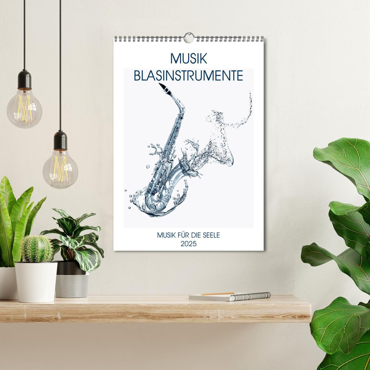 Bild: 9783435973439 | Musik Blasinstrumente (Wandkalender 2025 DIN A3 hoch), CALVENDO...