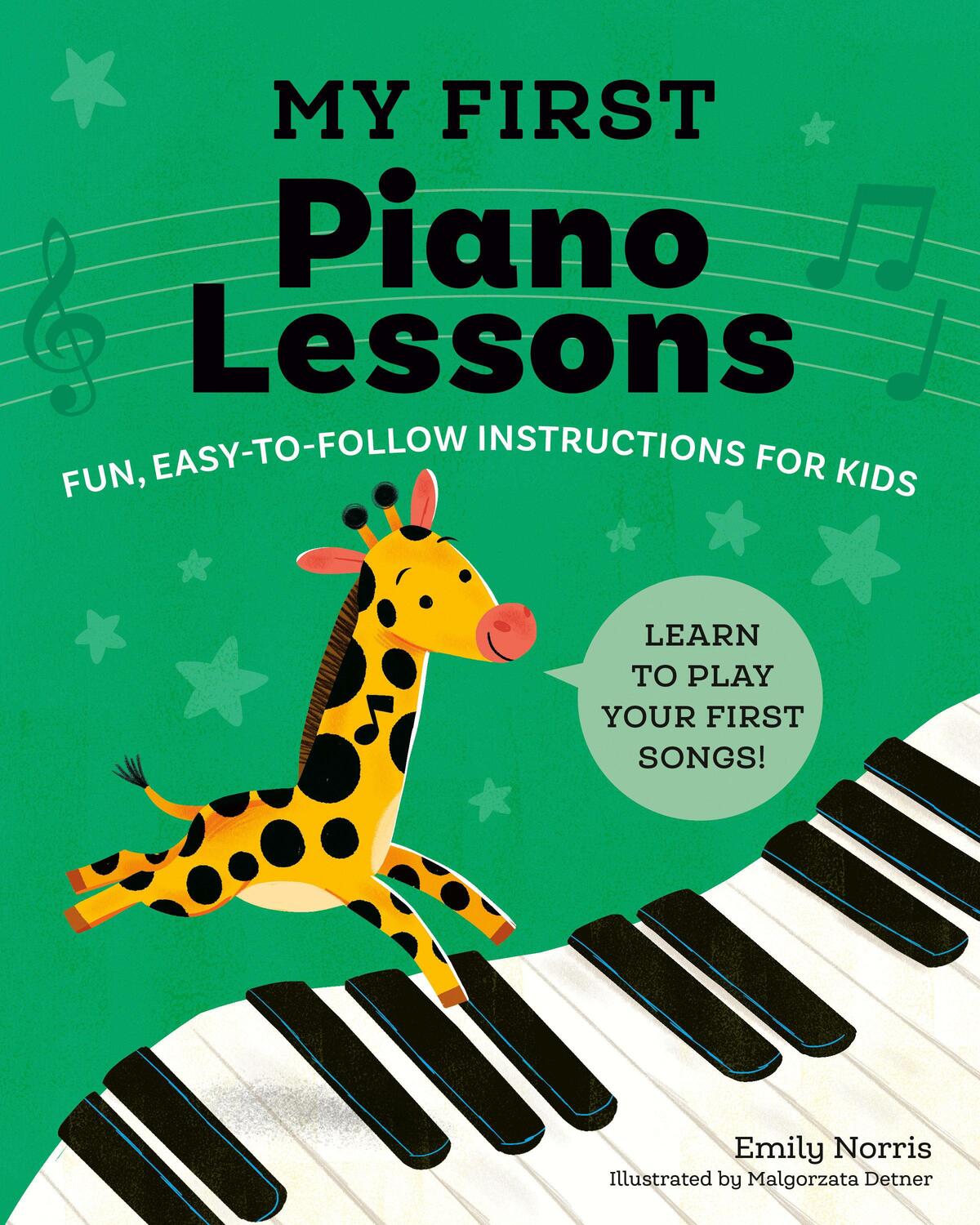 Cover: 9780593435809 | My First Piano Lessons | Fun, Easy-To-Follow Instructions for Kids