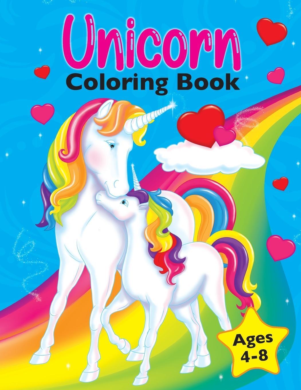 Cover: 9781955421010 | Unicorn Coloring Book | For Kids Ages 4-8 | Golden Age Press (u. a.)