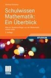 Cover: 9783528265410 | Schulwissen Mathematik: Ein Überblick | Winfried Scharlau | Buch