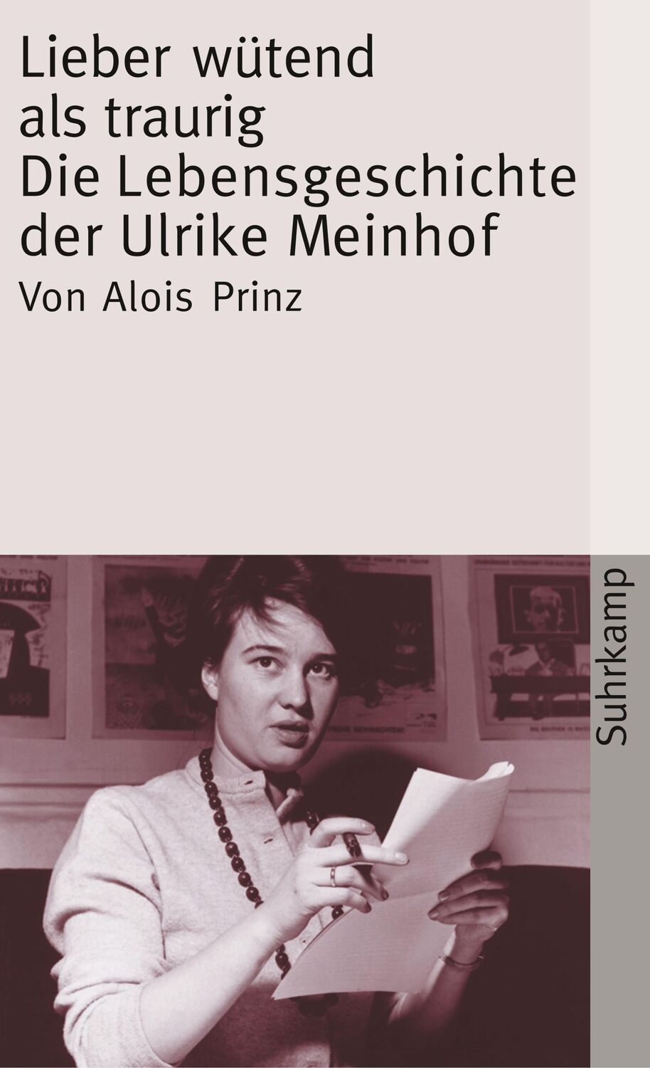 Cover: 9783518457252 | Lieber wütend als traurig | Alois Prinz | Taschenbuch | 328 S. | 2005