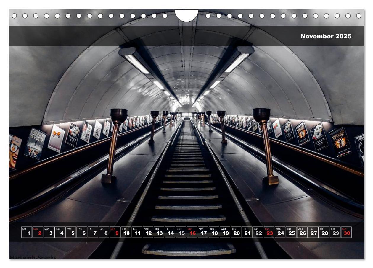 Bild: 9781325952113 | More London Underground 2025 (Wall Calendar 2025 DIN A4 landscape),...