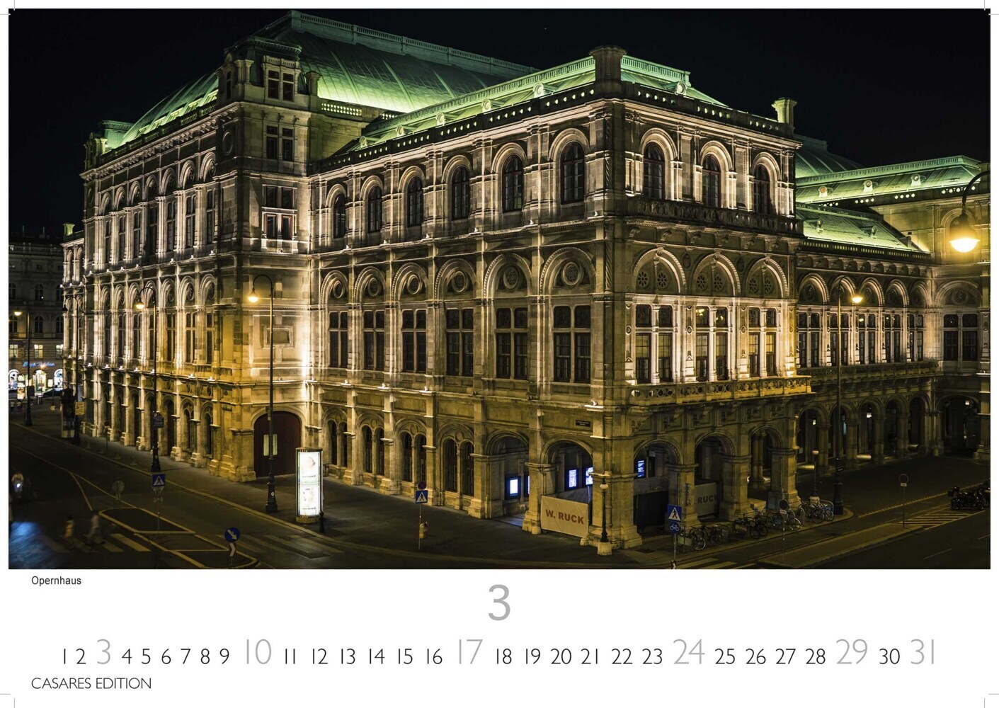 Bild: 9789918620036 | Wien 2024 L 35x50cm | H.W. Schawe | Kalender | 14 S. | Deutsch | 2024