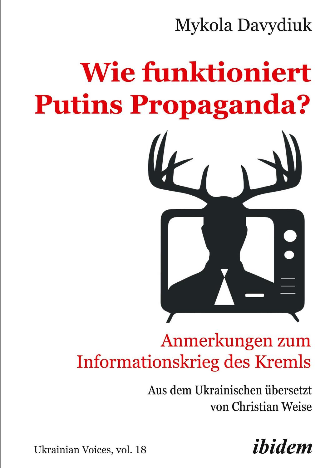 Cover: 9783838216287 | Wie funktioniert Putins Propaganda? | Mykola Davydiuk | Taschenbuch
