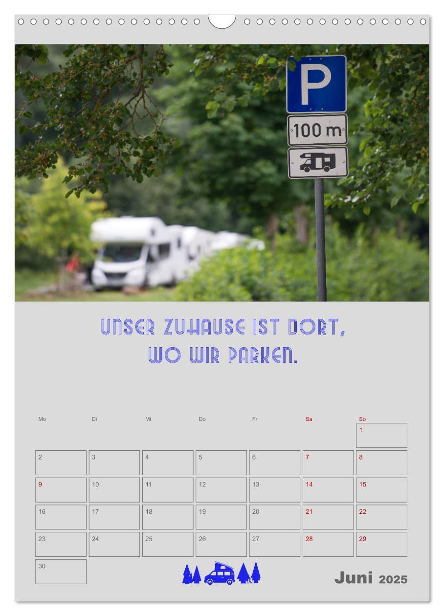 Bild: 9783435920419 | Camping - Hotel kann jeder! (Wandkalender 2025 DIN A3 hoch),...