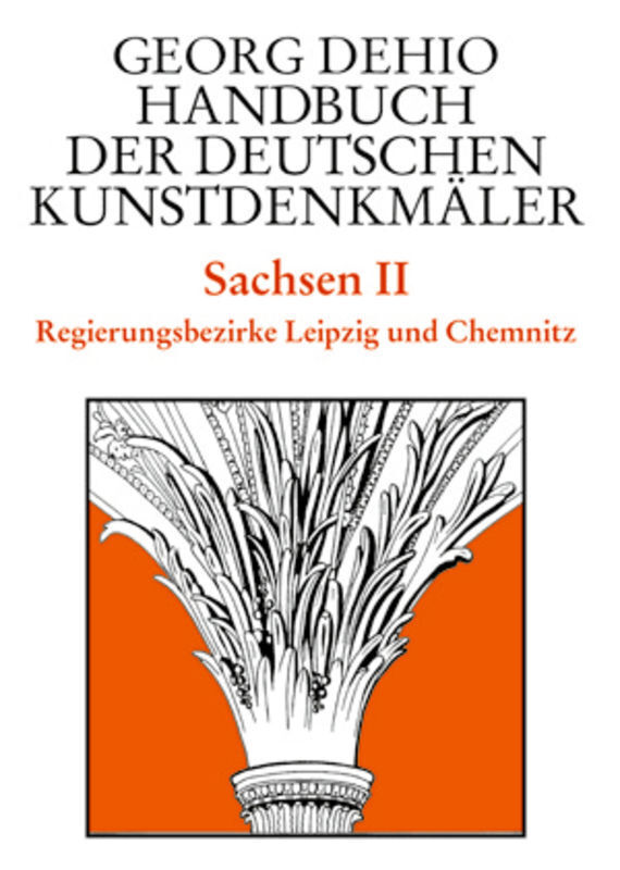 Cover: 9783422030480 | Dehio - Handbuch der deutschen Kunstdenkmäler / Sachsen Bd. 2. Tl.2