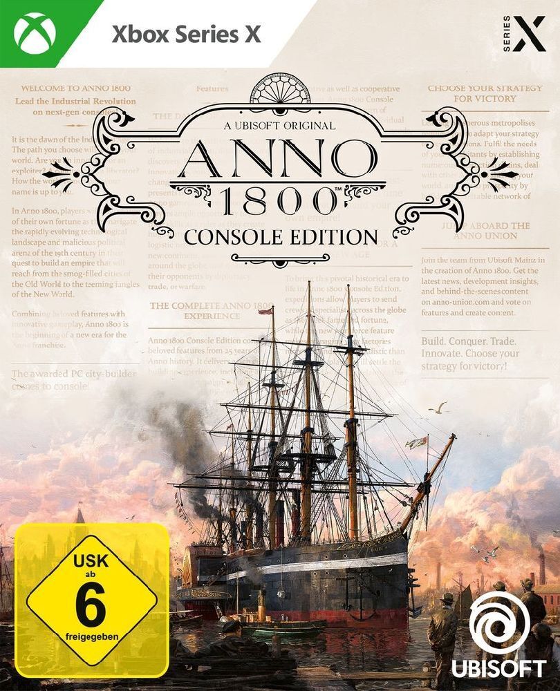 Cover: 3307216262503 | Anno 1800, 1 Xbox Series X-Blu-ray Disc (Console Edition) | Blu-ray