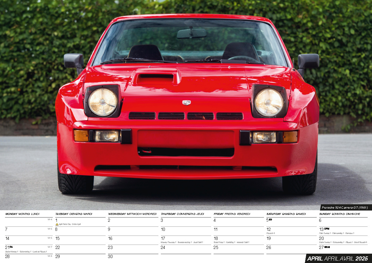 Bild: 9798893610376 | Porsche Classics Kalender 2025 | Klassik | Kalender | 14 S. | Deutsch