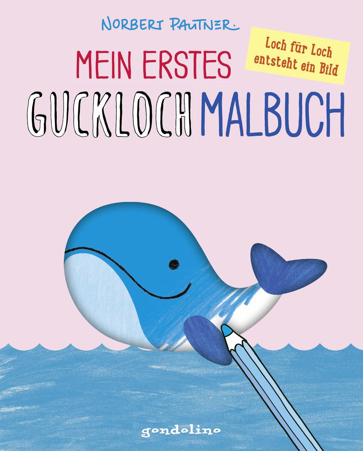 Cover: 9783811235533 | Mein erstes Guckloch-Malbuch (Wal) | Norbert Pautner | Taschenbuch