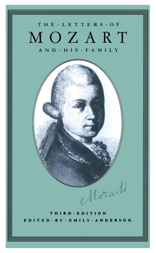 Cover: 9780333485453 | The Letters of Mozart and his Family | Wolfgang Amadeus Mozart (u. a.)